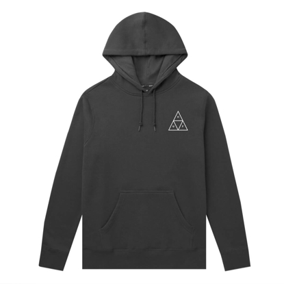 HUF ESSENTIALS TT P/O HOODIE BLK M