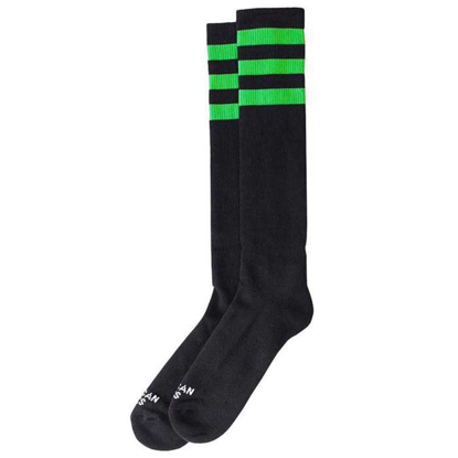 AMERICAN SOCKS GHOSTBUSTERS KNEE HIGH BLK/GRN/GRN/GRN UNI