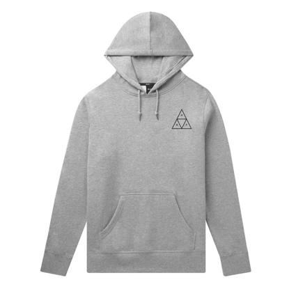 HUF ESSENTIALS TT HOODIE ATHLETIC HEATHER S