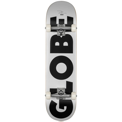 GLOBE G0 FUBAR 8.0 COMPLETE WHITE/BLACK 8.0"