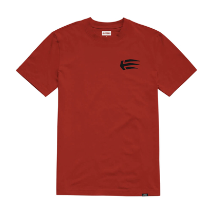 ETNIES JOSLIN T-SHIRT RED/BLACK L