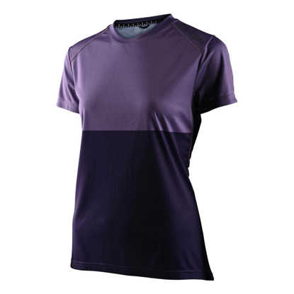 TROY LEE DESIGNS WMNS LILIUM SS JERSEY BLOCK ORCHID / PURPLE S