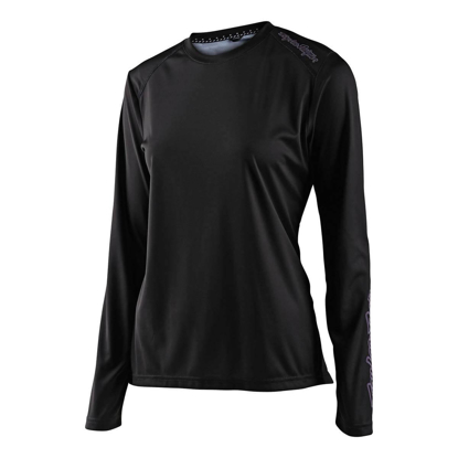 TROY LEE DESIGNS WMNS LILIUM LS JERSEY BLACK S