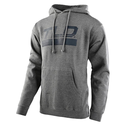 TROY LEE DESIGNS SPEED LOGO PULLOVER HOODIE GUNMETAL HEATHER
 M