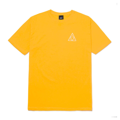 HUF ESSENTIALS TT T-SHIRT LEMON YELLOW XL