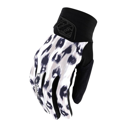 TROY LEE DESIGNS WOMENS LUXE GLOVE WILD CAT WHITE S