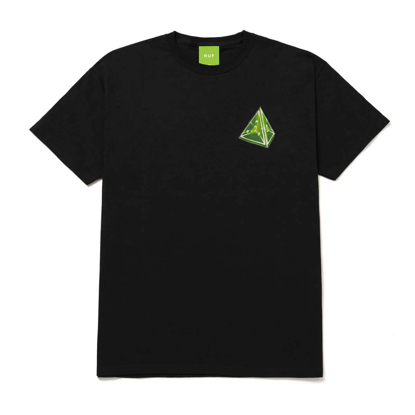 HUF TESSERACT TRIPLE TRIANGLE T-SHIRT BLACK S