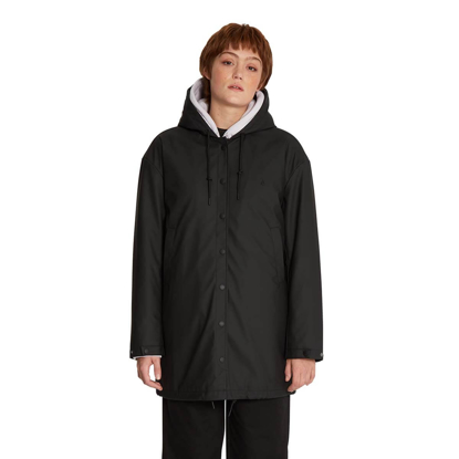 VOLCOM RAIN DEAD JACKET BLACK M