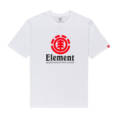 ELEMENT VERTICAL T-SHIRT OPTIC WHITE S