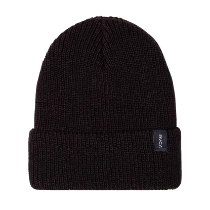 RVCA DAYSHIFT BEANIE  HAT BLACK UNI