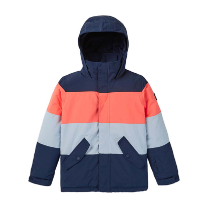 BURTON SYMBOL KID JACKET DRESS BLUE/TETRA ORANGE/BALLADE BLUE S