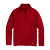 BURTON HEAVYWEIGHT X BASE LAYER QUARTER-ZIP PULLOVER SUN DRIED TOMATO XL