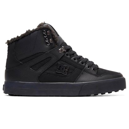 DC PURE HIGH-TOP WC WNT BLACK/BLACK/BLACK 40