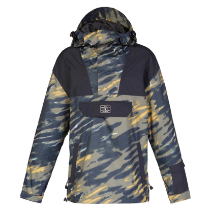 DC DC-43 ANORAK ANGLED TIE DYE IVY GREEN M