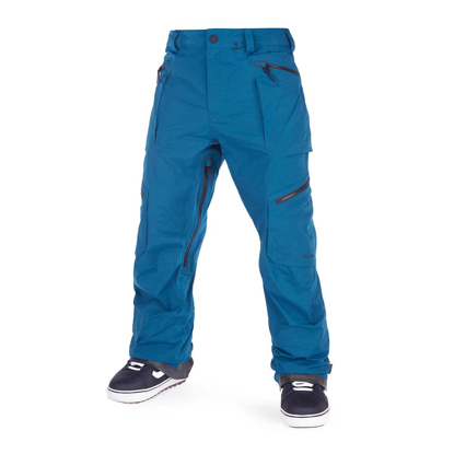 VOLCOM GUCH STRETCH GORE PANTS SLATE BLUE M