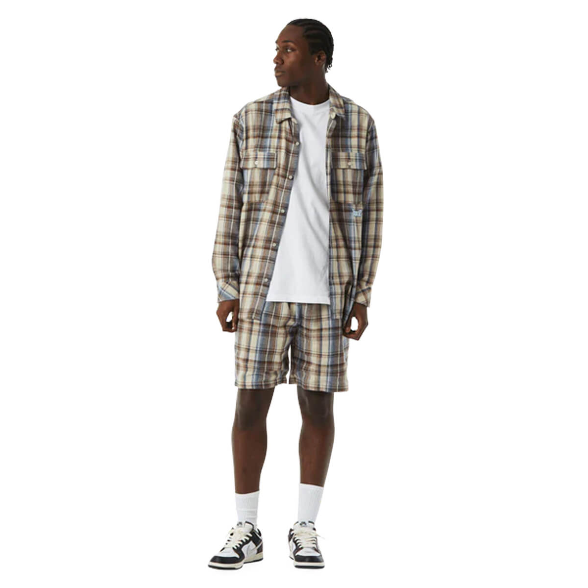 HUF CORTLAND FLANNEL EASY SHORT | Obsession Shop