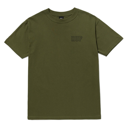 HUF HUF SET H T-SHIRT OLIVE L