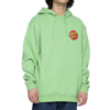 SANTA CRUZ CLASSIC DOT CHEST PULLOVER HOODIE APPLE MINT L