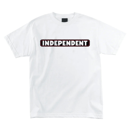 INDEPENDENT BAR LOGO T-SHIRT WHITE L