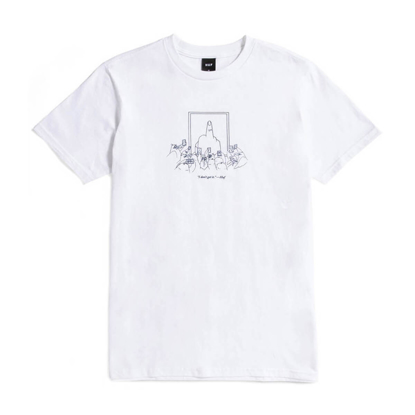 HUF FAVORITE ARTIST T-SHIRT WHITE L