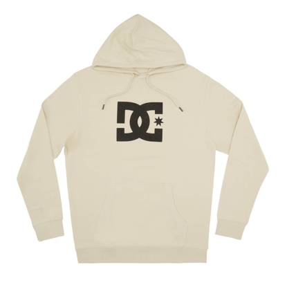 DC DC STAR PULLOVER HOODIE OVERCAST M