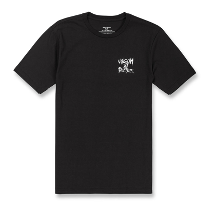 VOLCOM VOLCOM ENTERTAINMENT X PEPPER T-SHIRT BLACK XS