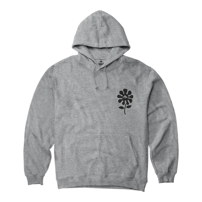 EMERICA SUNFLOWER PULLOVER HOODIE GREY/HEATHER M