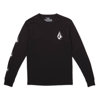 VOLCOM ICONIC STONE LONGSLEEVE BLACK M