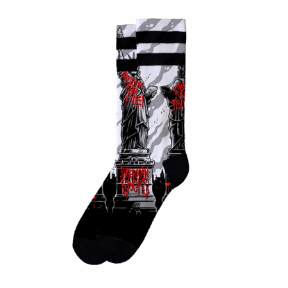 AMERICAN SOCKS FREEDOM IS A LIE MID HIGH MULTI L/XL