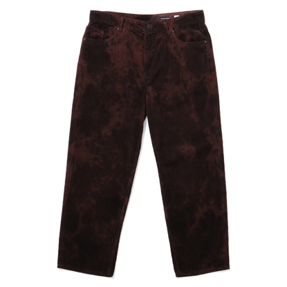 VOLCOM BILLOW TAPERED CORD PANTS BITTER CHOCOLATE 32