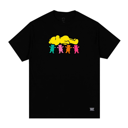 GRIZZLY GRIPTAPE SLEEPY TIME T-SHIRT BLACK M