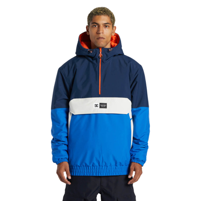 DC NEXUS REVERSIBLE ANORAK DRESS BLUES L