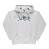 SANTA CRUZ THRASHER SCREAMING LOGO HOODED PULLOVER GREY HTHR S