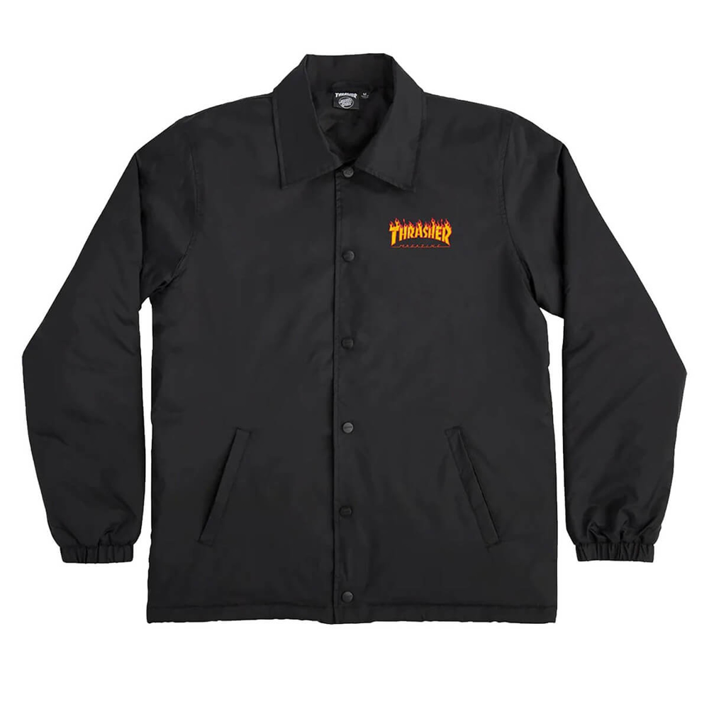 SANTA CRUZ THRASHER FLAME DOT COACH JACKET Obsession Shop