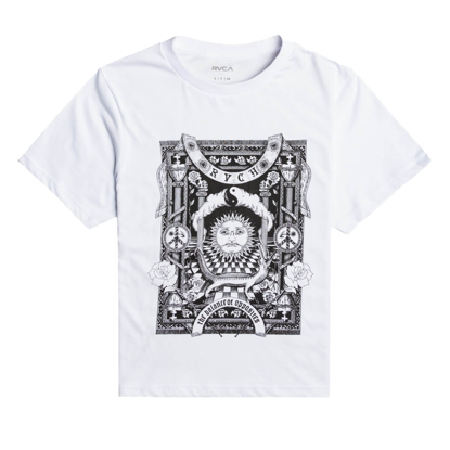 RVCA SPIRIT SS TEE ANTIQUE WHITE XS