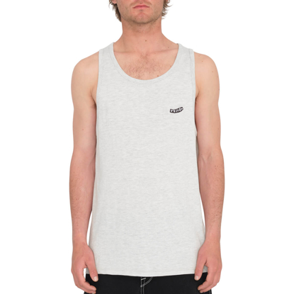 VOLCOM PISTOL STONE HTH TANK TOP BONE HEATHER M