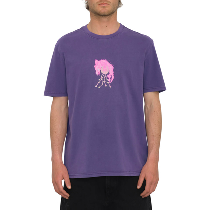 VOLCOM FA TETSUNORI 3 T-SHIRT DEEP PURPLE M