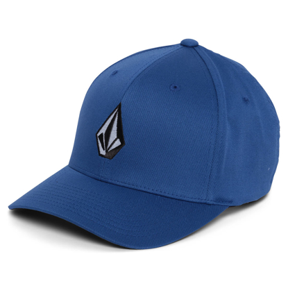 VOLCOM FULL STONE FLEXFIT HAT DARK BLUE S/M