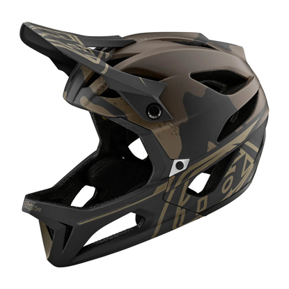 TROY LEE DESIGNS STAGE HELMET STEALTH CAMO OLIVE XL/2XL