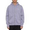 VOLCOM SINGLE STONE ZIP HOODIE VIOLET DUST L