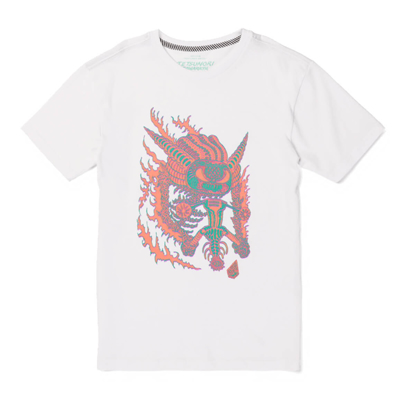 VOLCOM FA TETSUNORI T-SHIRT 1 KID WHITE M