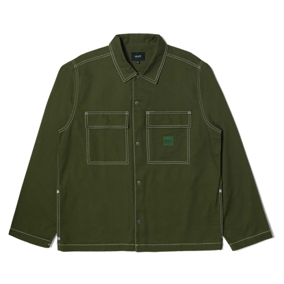 HUF MASON SHACKET HUNTER GREEN M