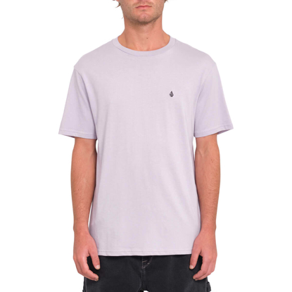 VOLCOM STONE BLANKS BSC T-SHIRT LIGHT PURPLE S