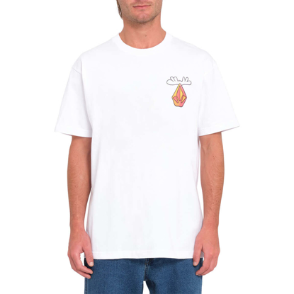 VOLCOM OLIVMOOSE T-SHIRT WHITE M