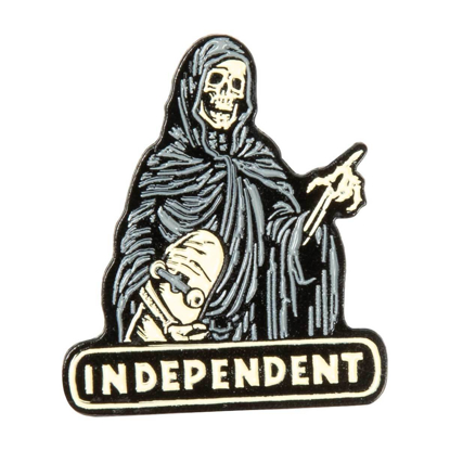 INDEPENDENT ITC STAINED PIN BADGE MULTI UNI