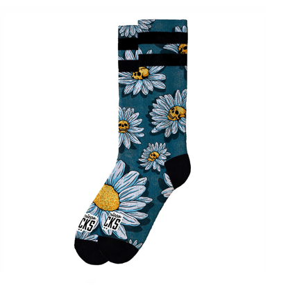 AMERICAN SOCKS DAISIES MID HIGH MULTI L/XL