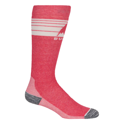 BURTON WOMEN'S EMBLEM MIDWEIGHT SOCK PEACH ECHO M/L