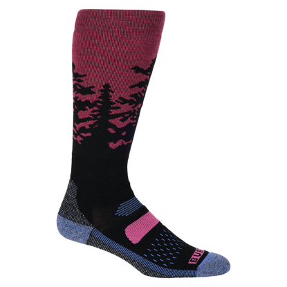 BURTON WOMEN'S PERFORMANCE MIDWEIGHT SOCK SUNRISE M/L