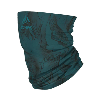 JONES MTN CAMO REC NECKWARMER PACIFIC TEAL UNI