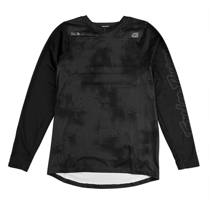 TROY LEE DESIGNS SKYLINE CHILL JERSEY SCATTERED CARBON S